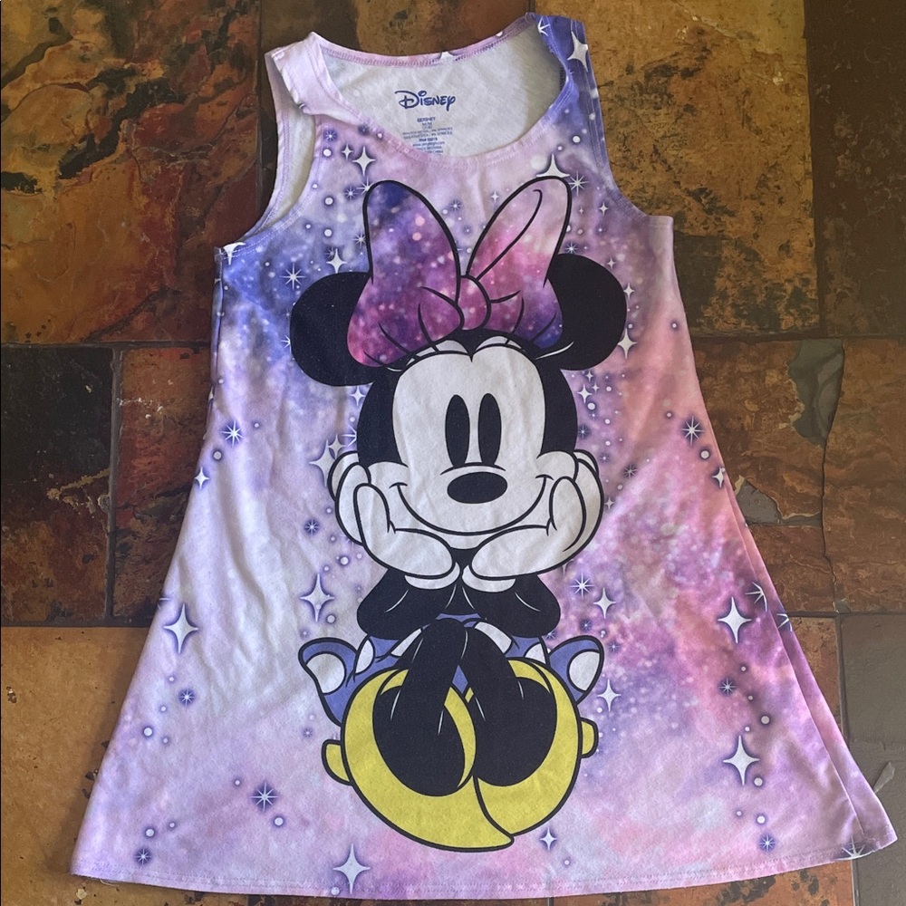 Disney Minnie Mouse Cosmic Kids nightgown - Purple and Pink